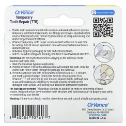 Dentemp, OrVance, временное средство для восстановления зубов, 12 применений