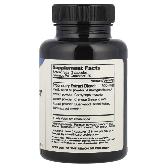 Dragon Herbs, Perilla Clear, 450 мг, 60 растительных капсул