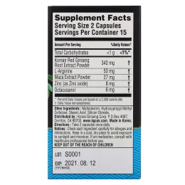 JungKwanJang, Koreselect, Stamina, 30 Veggie Capsules