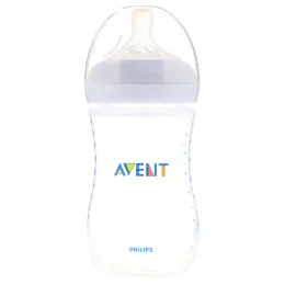 Philips Avent, Бутылочка с натуральной соской, для малышей от 1 месяца, 1 шт, 9 унц. (260 мл)