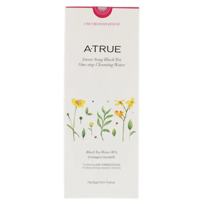ATrue, Sweet Song Black Tea One-Step Cleansing Water, 300 ml