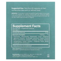 Elysium, Senolytic Complex, 8 капсул