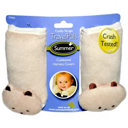 Summer Infant, Travel Pals, уютные ременные петли, 2 покрытия на жгуты