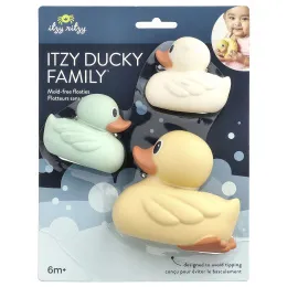 itzy ritzy, Itzy Ritzy Ducky Family™, игрушка для ванны, для детей от 6 месяцев, 3 шт.