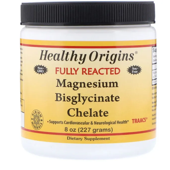 Healthy Origins, Бисглицинат хелат магния, 8 унц. (227 г)