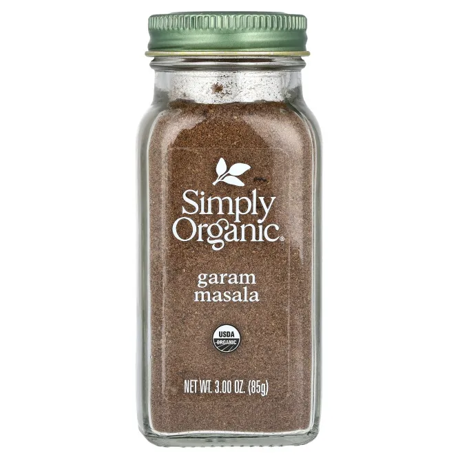 Simply Organic, гарам масала, 85 г (3 унции)