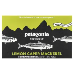 Patagonia Provisions, Лимонная скумбрия, 120 г (4,2 унции)
