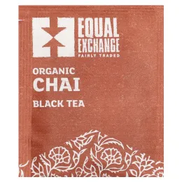 Equal Exchange, органический черный чай, 20 чайных пакетиков, 40 г (1,41 унции)
