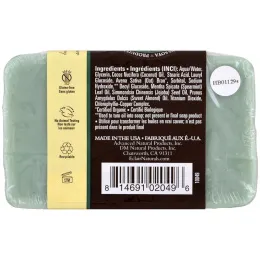 Eclair Naturals, Мыло ручной работы, овсянка и мята, 6 уний (170 г)