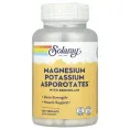 Solaray, Магний и калий Asporotates, 120 вегетарианских капсул