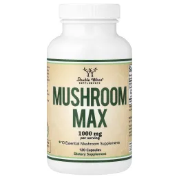 Double Wood Supplements, Mushroom Max, 120 капсул