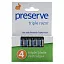 Preserve, Картриджи с тройным лезвием для бритвы 4 шт