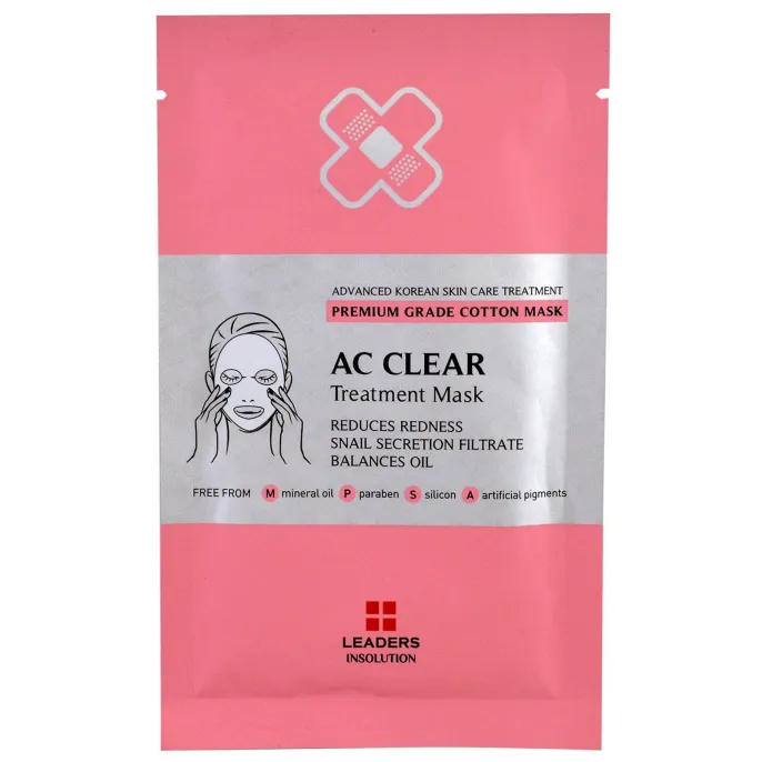 Leaders, AC Clear Treatment Mask, 1 Mask
