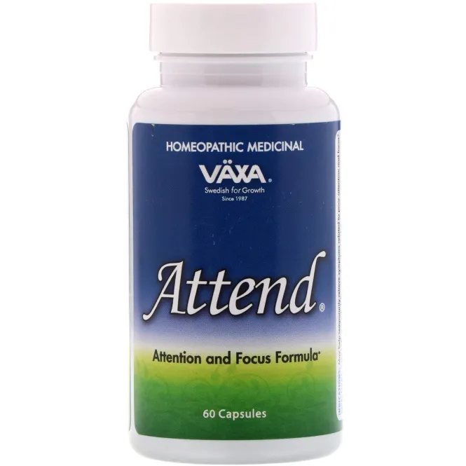 Vaxa International, Attend, 60 капсул