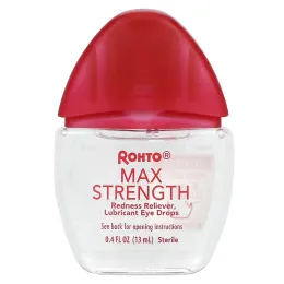 Rohto, Охлаждающие глазные капли, Максимальная эффективность Уменьшение покраснения, 13 мл