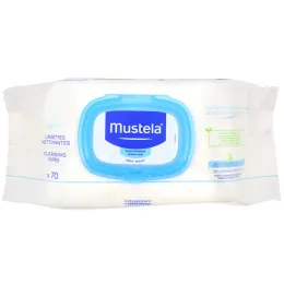 Mustela, Baby, Cleansing Wipes, 70 Wipes