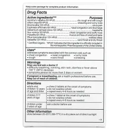 Genexa, Лечение простуды у взрослых, органическое средство против простуды и кашля, со вкусом ягод асаи, 60 жевательных таблеток