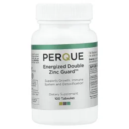 PERQUE, Energized Double Zinc Guard™, 100 таблеток