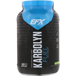 EFX Sports,  Karbolyn Fuel, добавка для физической активности, зеленое яблоко, 1950 г (4,3 фунта)