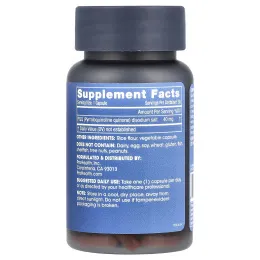 ProHealth Longevity, Чистый пирролохинолинхинон, 40 мг, 30 капсул