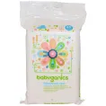 BabyGanics, Смываемые детские салфетки, без запаха, 60 салфеток