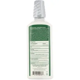 The Natural Dentist, Healthy White, Pre-Brush Antigingivitis/Antiplaque Rinse, Clean Mint, 16.9 fl oz (500 ml)
