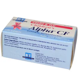 Boericke & Tafel, Alpha CF для детей, 100 таблеток