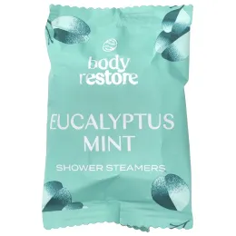 Body Restore, Shower Steamers, эвкалипт и мята, 6 таблеток, 5,3 унции