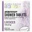 Aura Cacia, Ароматерапевтические таблетки для душа, расслабляющая лаванда, 3 таблетки по 1 унции