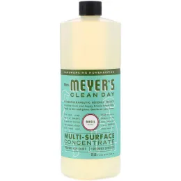 Mrs. Meyers Clean Day, Multi-Surface Concentrated Cleaner, Basil, 32 fl. oz.