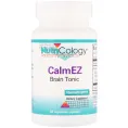 Nutricology, CalmEz, тоник для мозга, 30 капсул в растительной оболочке