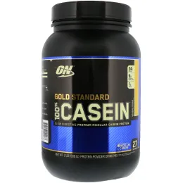 Optimum Nutrition, Gold Standard 100% казеин, банановые сливки, 909 г