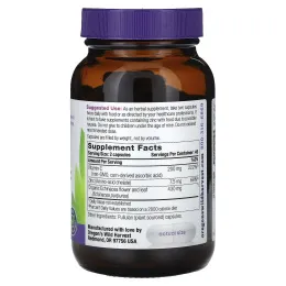 Oregon's Wild Harvest, Эхинацея с цинком и витамином C, 90 желатиновых капсул