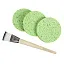 EcoTools, Спонжи для лица, 4 предмета
