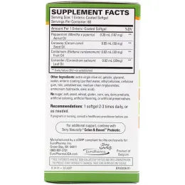 EuroPharma, Terry Naturally, Peppermint Forté, 60 мягких капсул в кишечнорастворимой оболочке