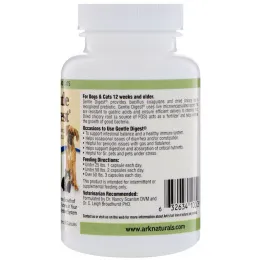 Ark Naturals, Спокойное пищеварение, включает пребиотики и пробиотики, 60 капсул