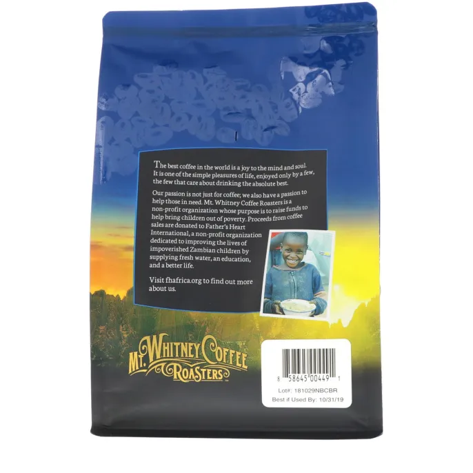 Mt. Whitney Coffee Roasters, Кофе средней обжарки плюс, Base Camp, молотый, 12 унц. (340 г)