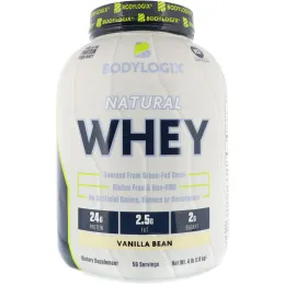 Bodylogix, Натуральная сыворотка, Стручки ванили, 4 фунта (1,8 кг)