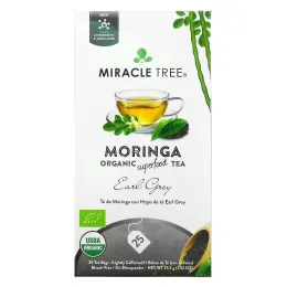 Miracle Tree, Moringa Organic Superfood Tea, Earl Grey, 25 Tea Bags, 1.32 oz (37.5 g)