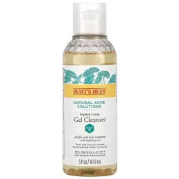 Burt's Bees, Natural Acne Solutions, очищающий гель, 147,8 мл (5 жидк. Унций)