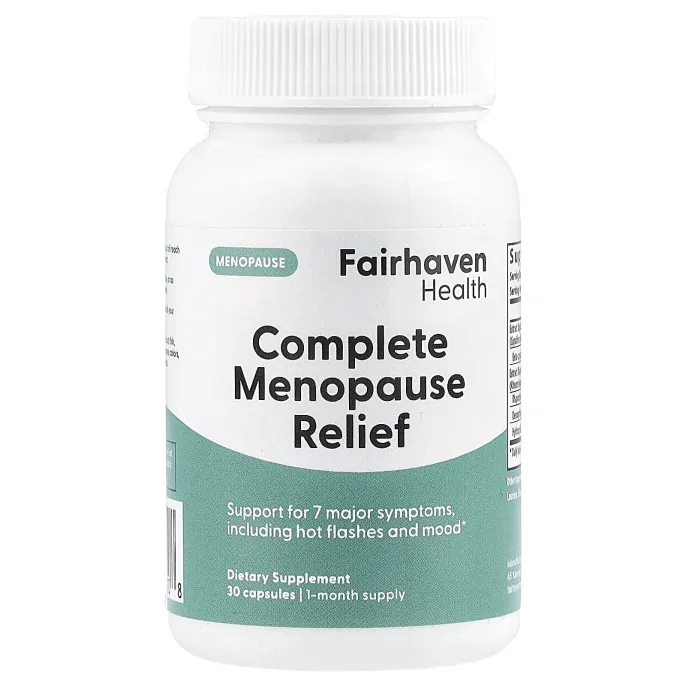 Fairhaven Health, Комплексное средство для облегчения менопаузы, 30 капсул