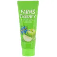 Doori Cosmetics, Farms Therapy, сверкающий крем для тела, зеленое яблоко, 200 мл