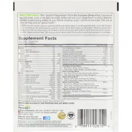 VeganSmart, Питательный коктейль "Все в одном", Ваниль 1,5 унц. (43 г)