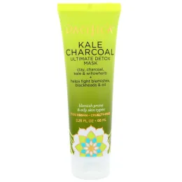 Pacifica, Kale Charcoal Ultimate Detox Mask, 2.25 fl oz (66 ml)