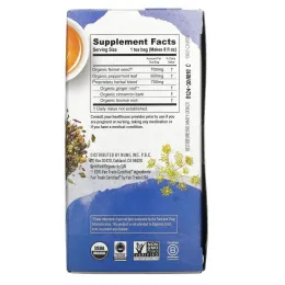 Numi Tea, Organic, Congest Away, без кофеина, 16 чайных пакетиков без ГМО, 32 г (1,13 унции)
