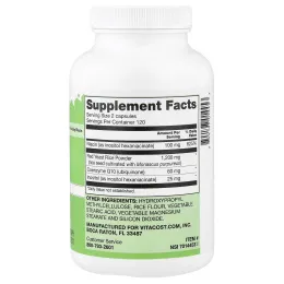 Vitacost, красный ферментированный рис и коэнзим Q10, 240 вегетарианских капсул