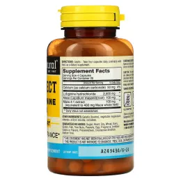 Mason Natural, Vein Erect с L-аргинином и макой, 80 капсул