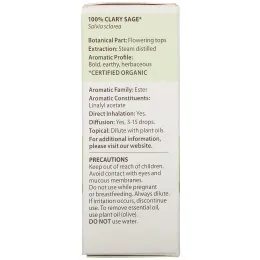 Pranarom, Essential Oil, Clary Sage,  .17 fl oz (5 ml)