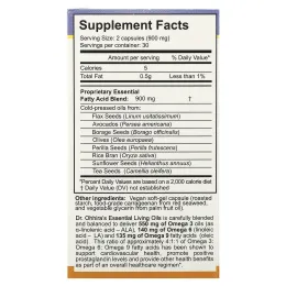 Dr. Ohhira's, Незаменимые живые масла, 60 капсул