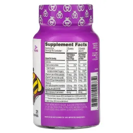 Zarbee's, Mighty Bee, Поддержка иммунитета на основе бузины, натуральный ягодный вкус, 21 жевательная таблетка